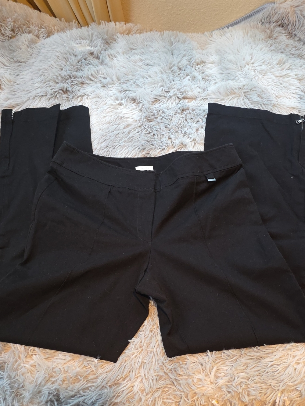 Liz Claiborne AUDRA Black Skinny Ponte Pants